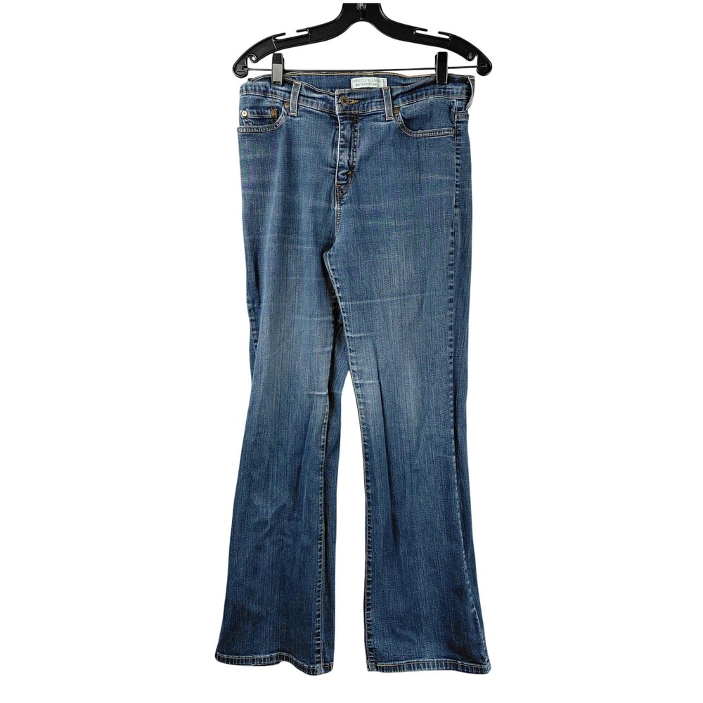 Levi's 512 Perfectly Slimming Boot Cut Jeans Women's Blue Denim Size 12M